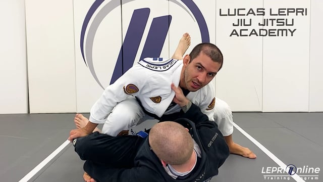 De La Riva Guard Pass to Side Control