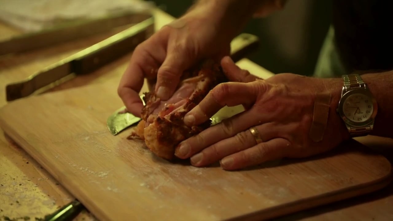 The Food That Built America - Sanders perfects his recipe. on Vimeo