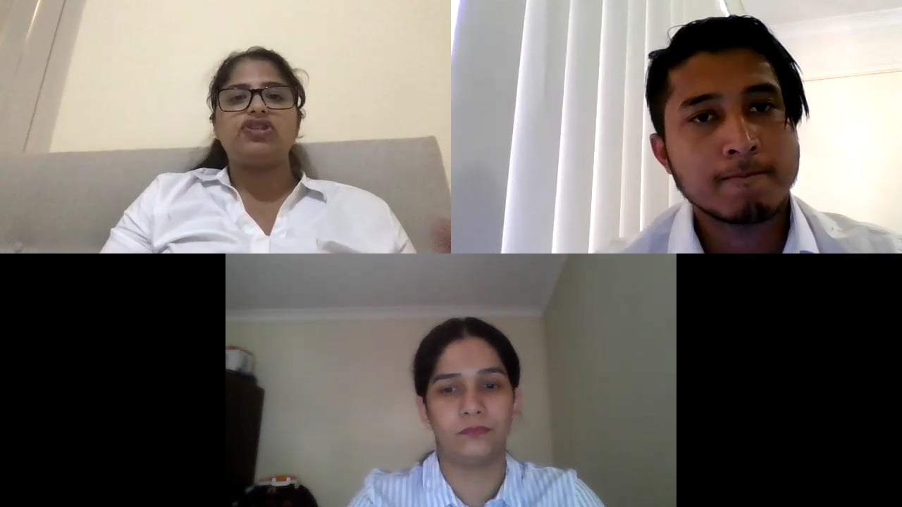 Chandni's Mock Interview on Vimeo