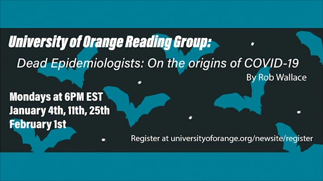 Dead Epidemiologists Reading Group: Session #1