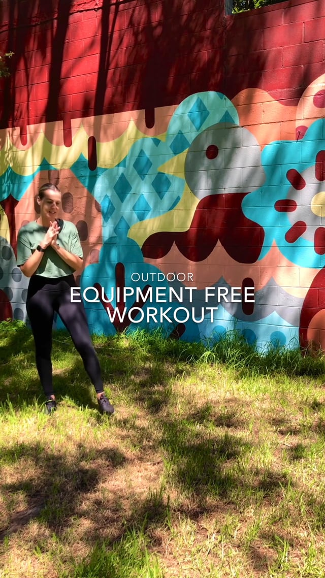Equipment / mat free workout - 21 minutes