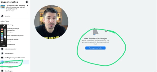 Neue FB Gruppen Funktion für Moderatoren