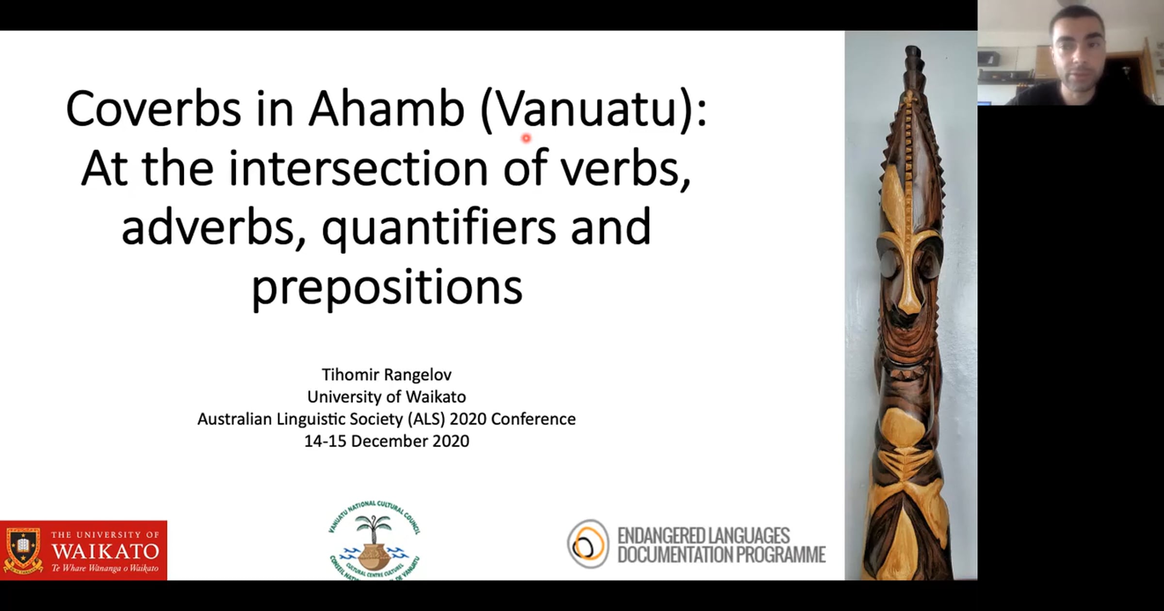 Coverbs in Ahamb (Vanuatu): At the intersection of verbs, adverbs ...