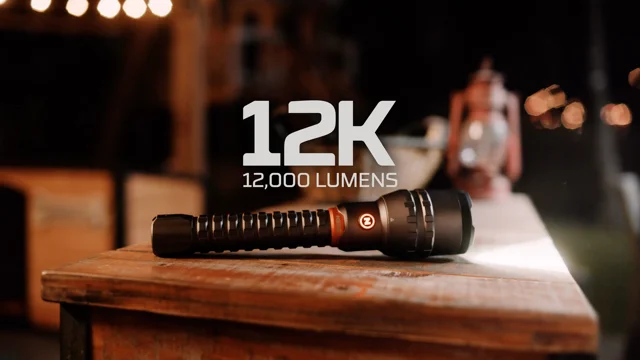 NEBO 12K LED Rechargeable Flashlight – 12,000 Lumen Bright Flashlight - NEBO