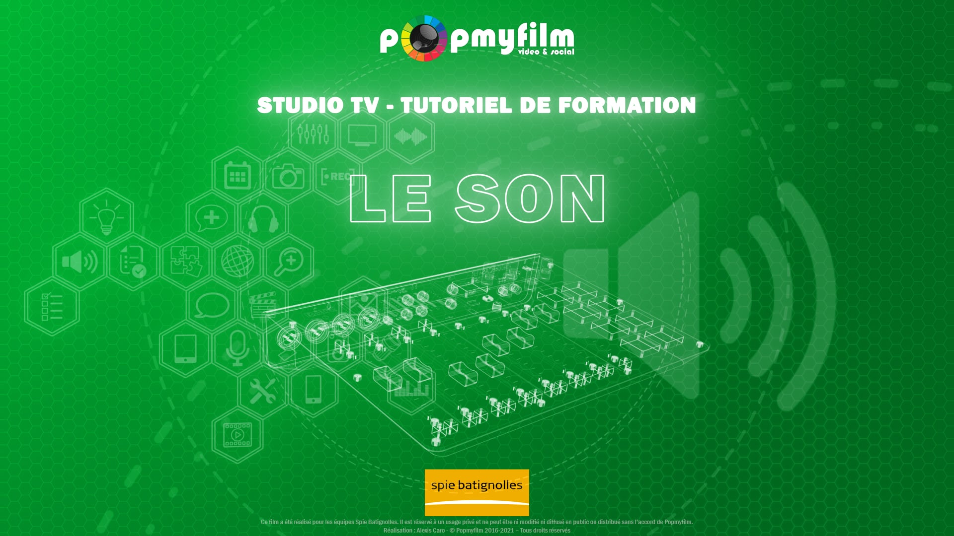 Formation Studio TV 4/6 - Spie Batignolles / MODULE 4 / Le son