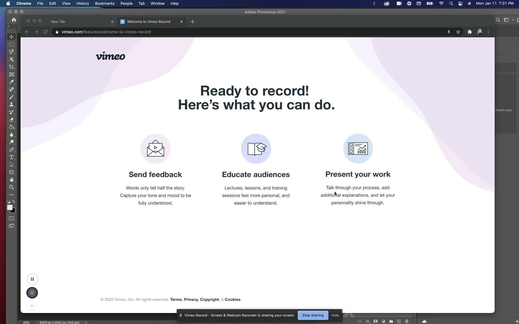 walkthrough on Vimeo
