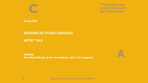 Residencies Studio Sessions: Artist Talk by Alice Miceli