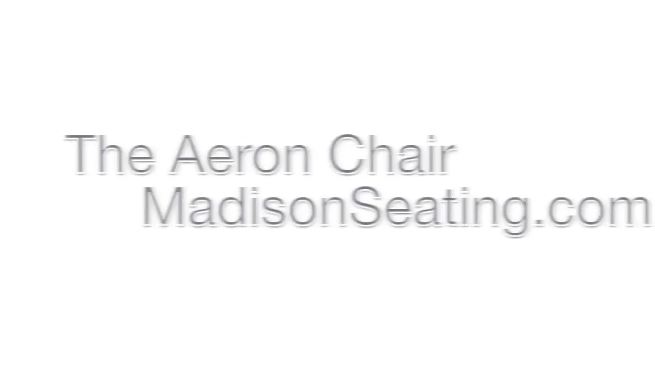 Watch This Video for Herman Miller Aeron Chair from Madison Seating on