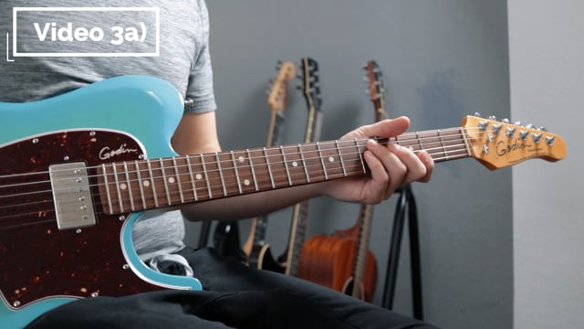 3a) Blues-Begleitung mit erweiterten Akkorden