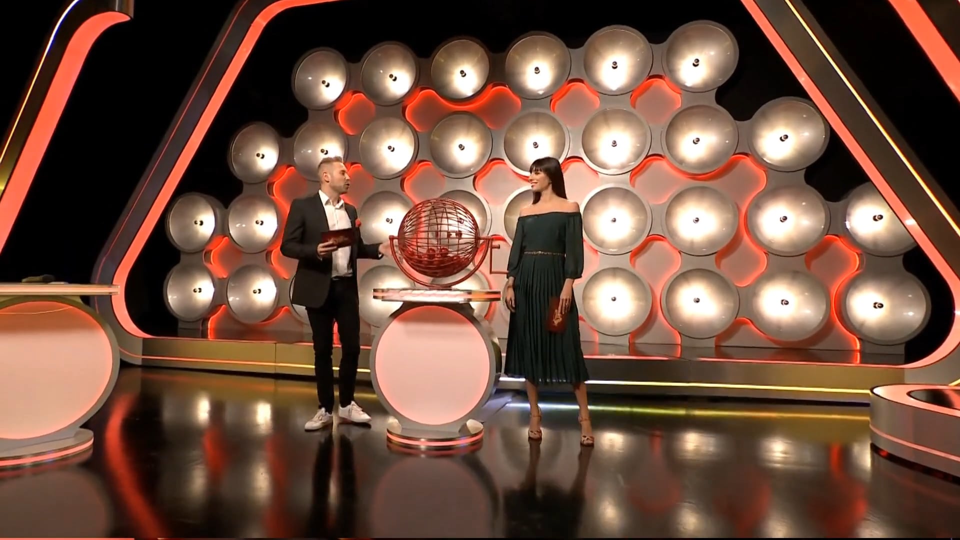 Szerencsejáték Zrt. lottery shows | set designs, rebranding