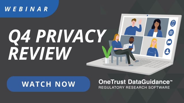Webinar Q4 Global Privacy Review