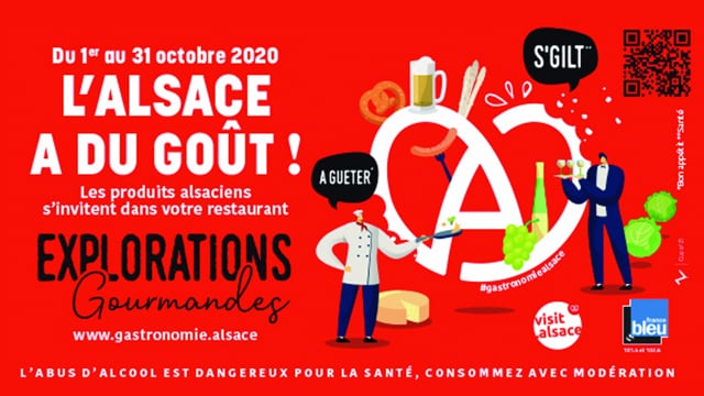 ADT STRASBOURG : Explorations Gourmandes 2020 l'Alsace à du Goût.