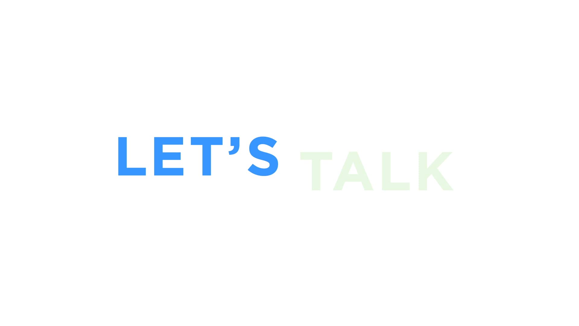 Let's Talk Logo W/ Motion on Vimeo