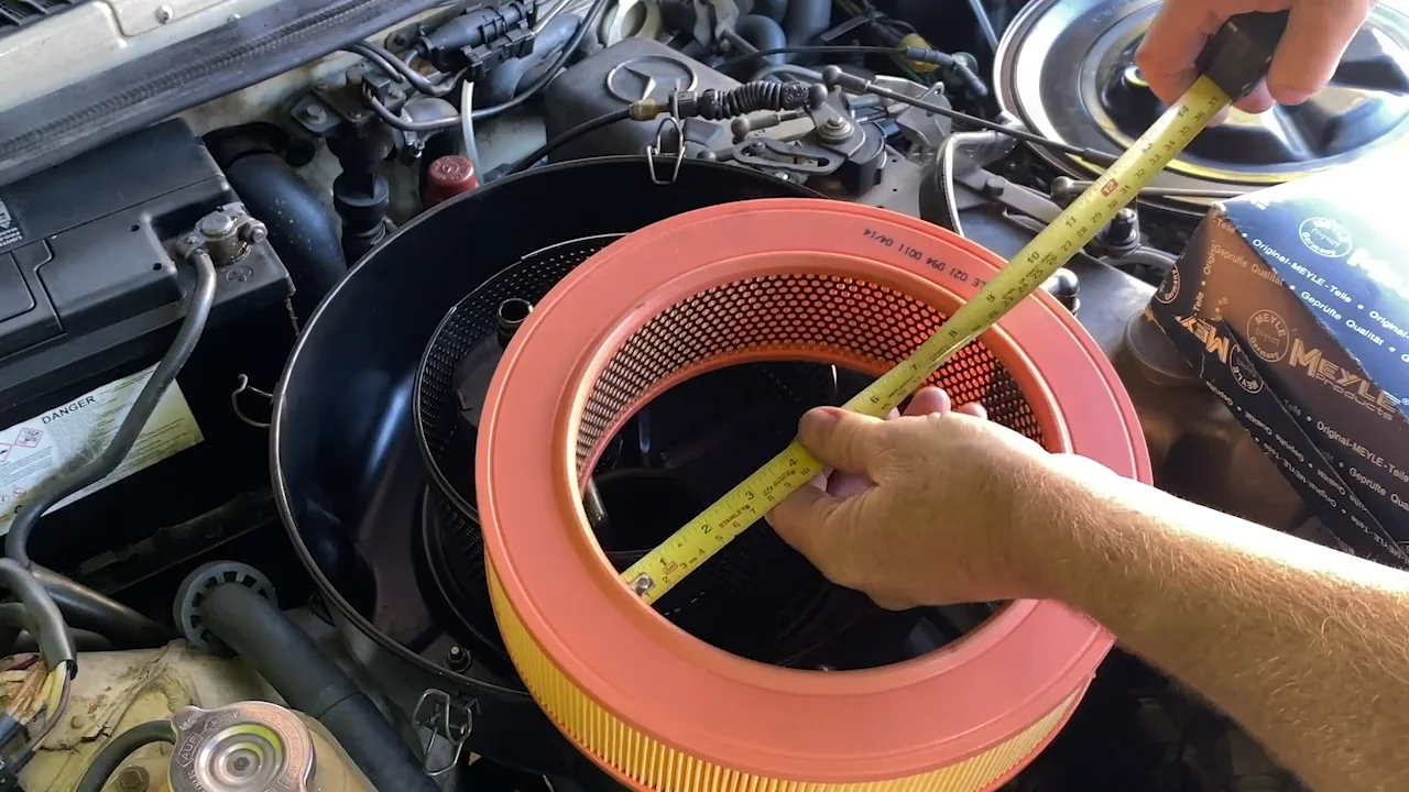 300D air filter won't fit on Vimeo