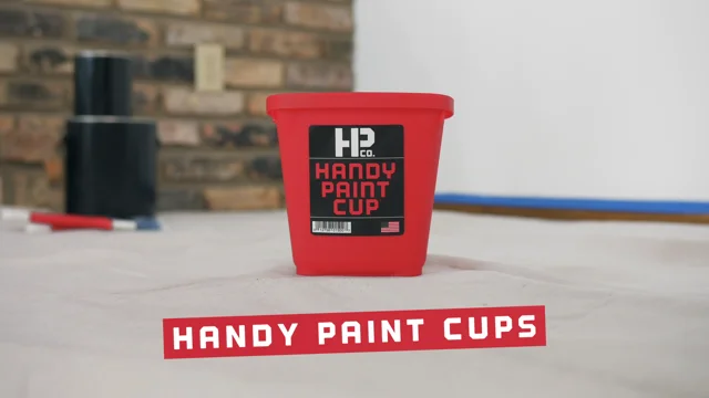 Handy Paint Cup - Tire Shine Pail