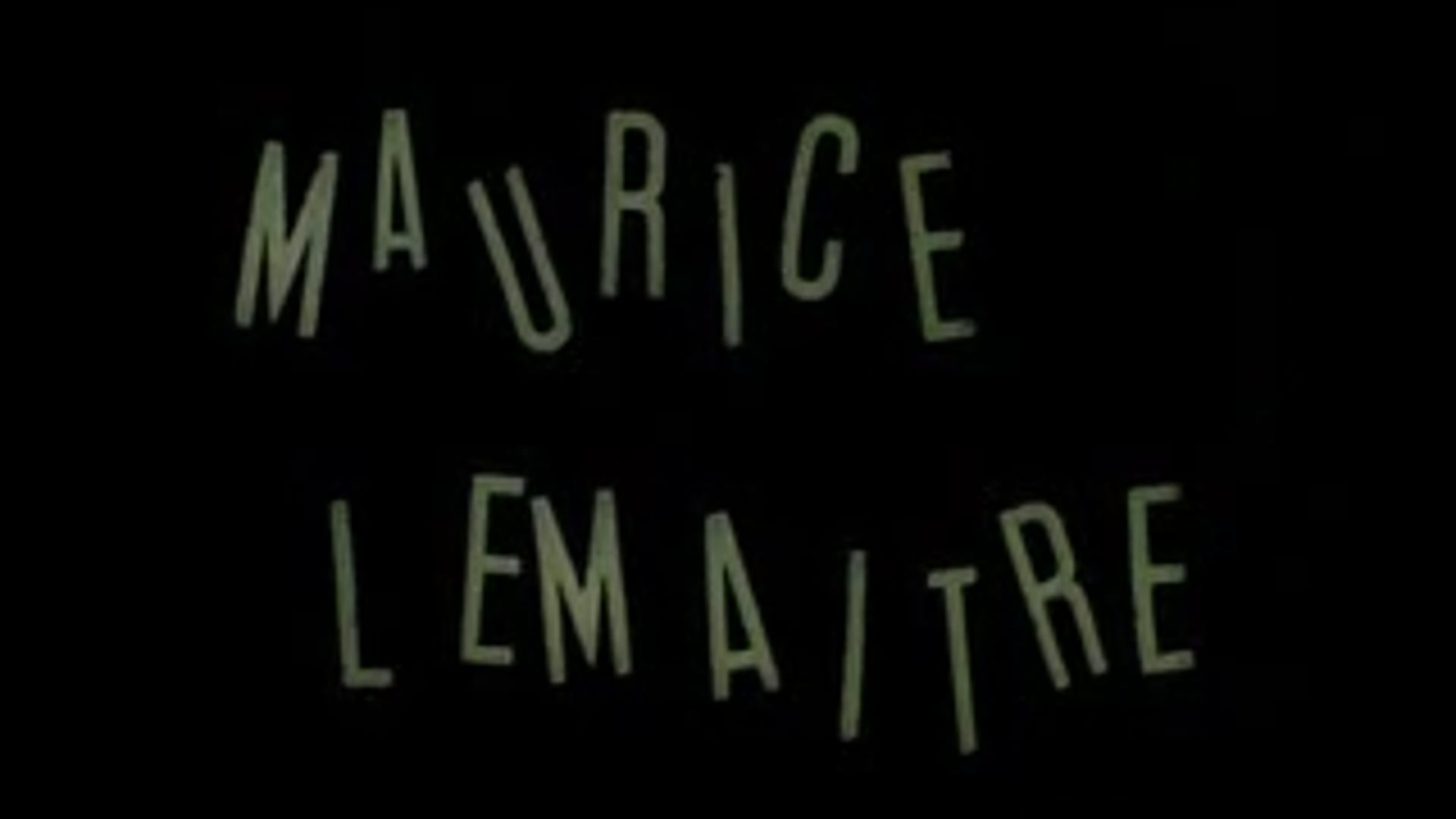 Portrait de Maurice Lemaître (Extrait 1)
