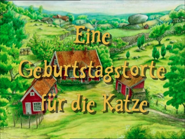 Eine Geburtstagstorte für die Katze