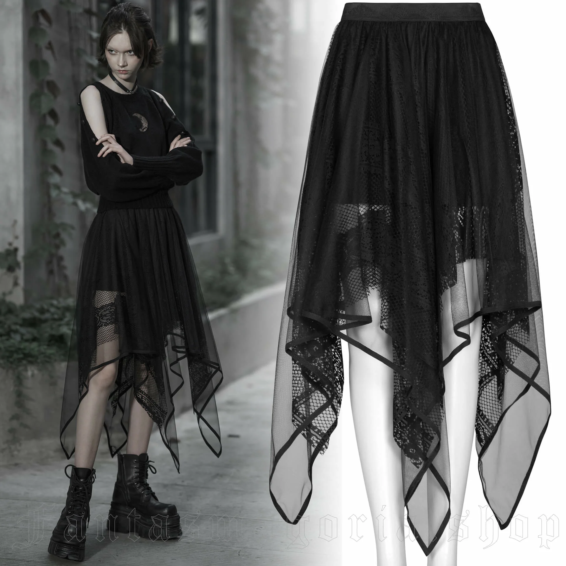Moon Faerie Skirt - Punk Rave