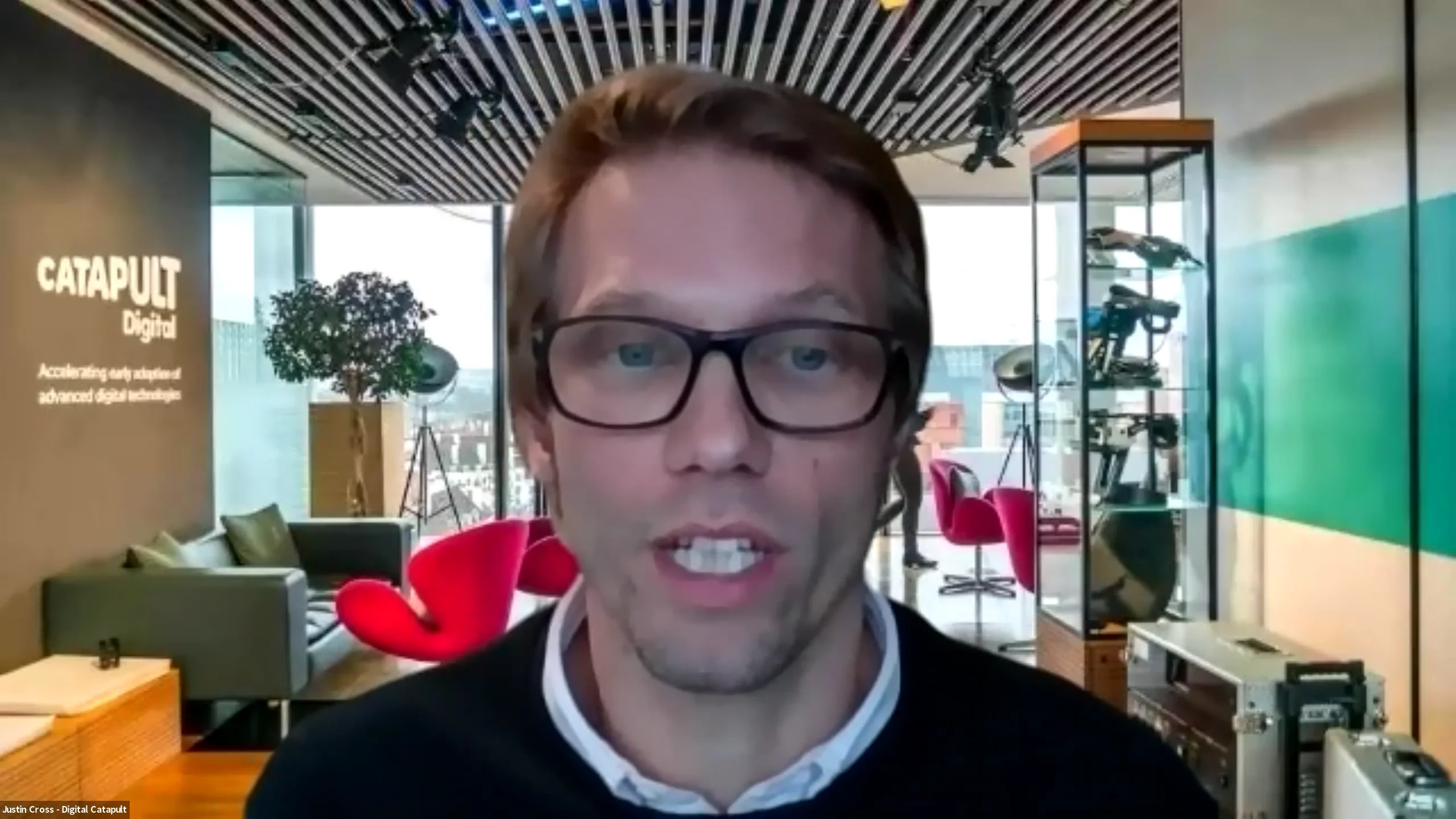 Fireside chat with Justin Cross, Partnership Lead at Digital Catapult ...