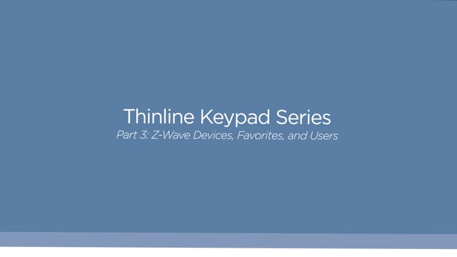 Doyle Security - Thinline Keypad Part 3