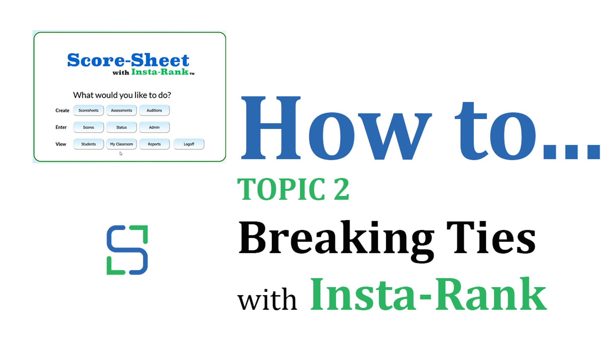 12 - BREAKING TIES