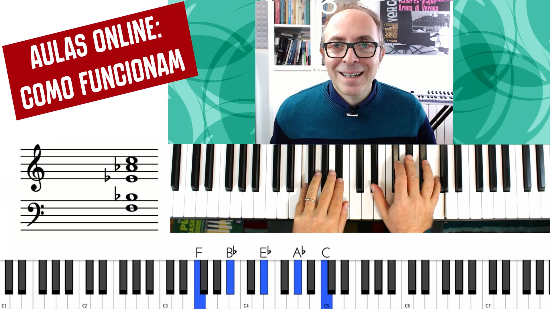 Aulas de piano online que realmente funcionam