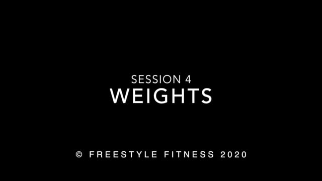 Weights: Session 4