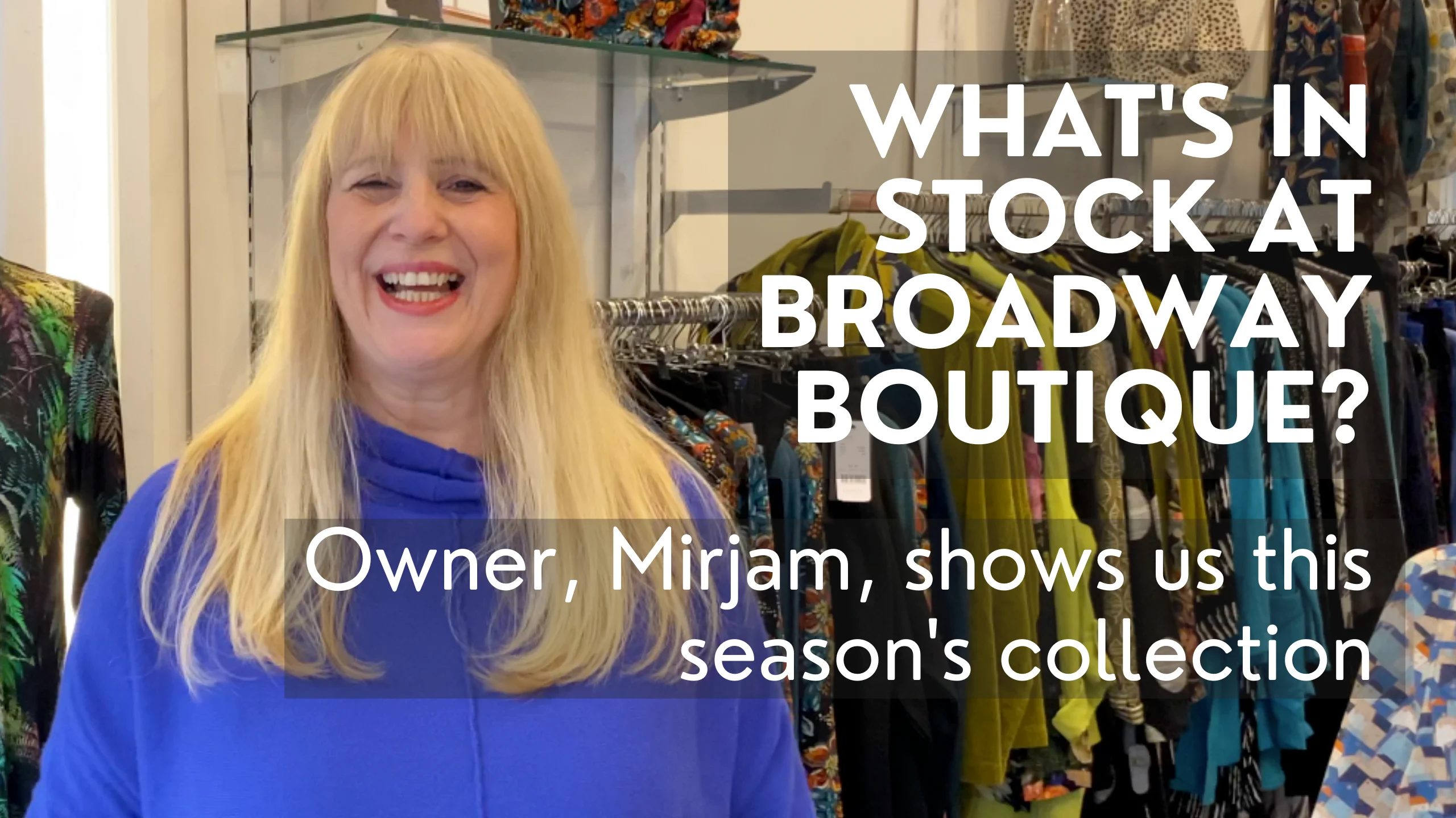 Broadway Boutique in Crouch End Mirjam shows you around