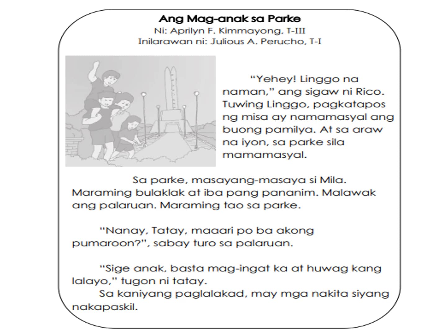 23 Av Lesson- Pagsabi ng Mensaheng Nais Ipabatid ng Nabasang Babala o ...