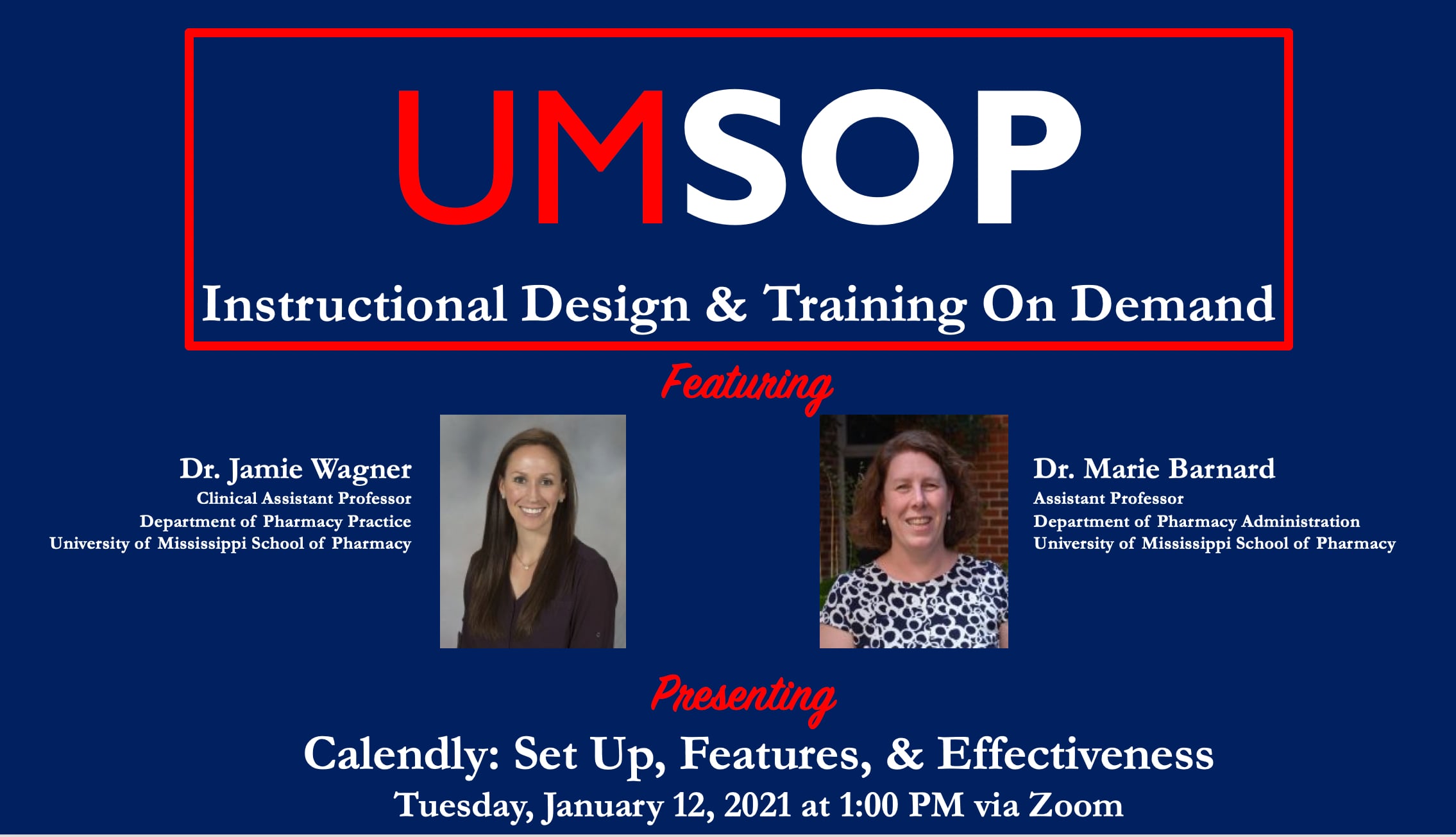 UMSOP Calendly Training Session 12 January 2021 on Vimeo