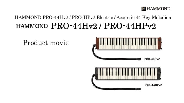 HAMMOND ハモンド HAMMOND44 PRO-44HPv2 鍵盤ハーモニカ エレアコ