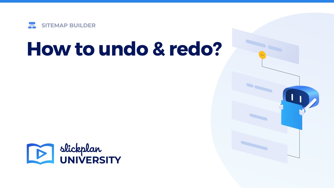 How to Undo & Redo Actions