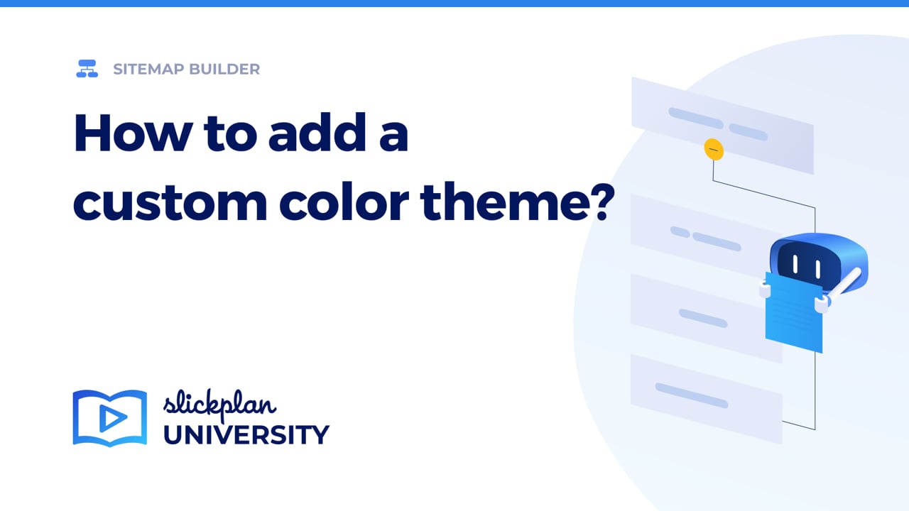 How add a custom color theme v2