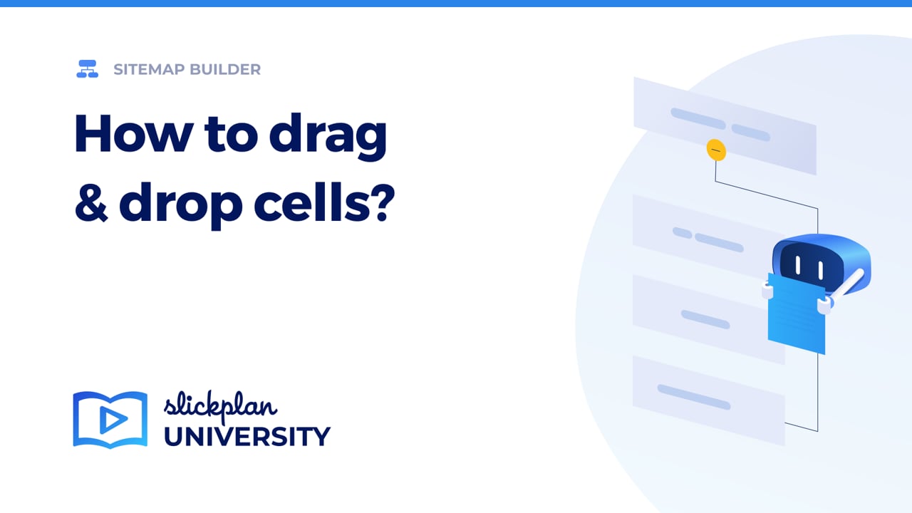 How to drag drop cells