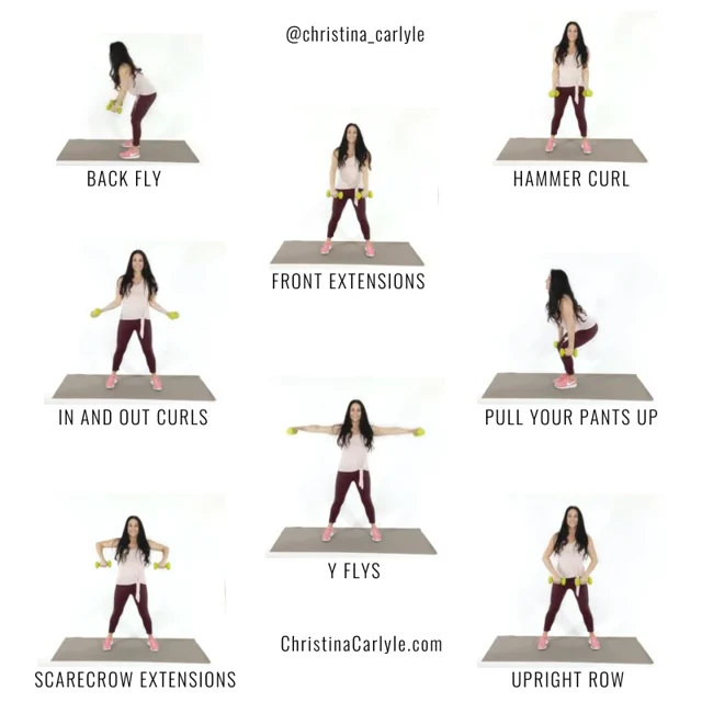 Arm Exercises with Weights for Slim, Tight, Toned Arms  Easy workouts, Arm  exercises with weights, Health and fitness articles