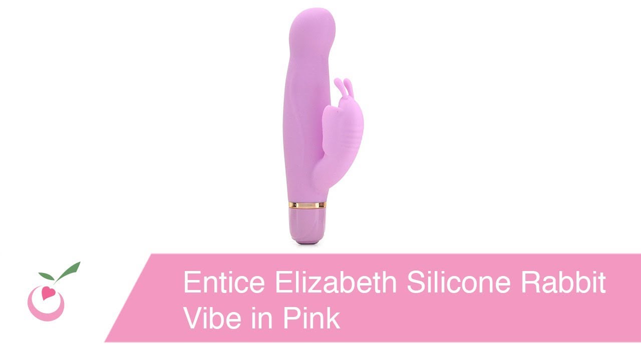 Entice Elizabeth Silicone Rabbit Vibe in Pink