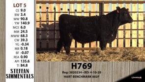 Lot #5 - H769