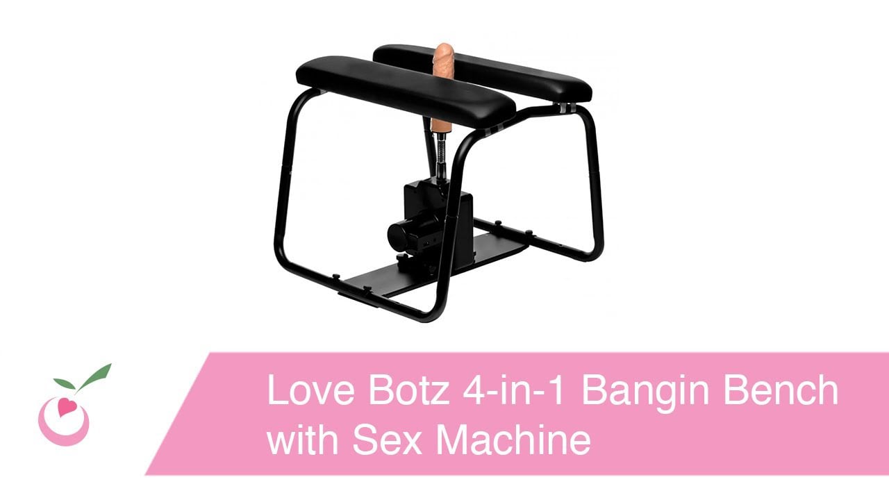 Love Botz 4-in-1 Bangin Bench with Sex Machine