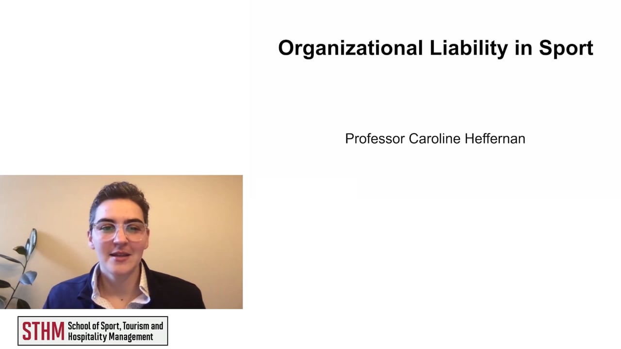 Login to view Organizational Liability in Sport