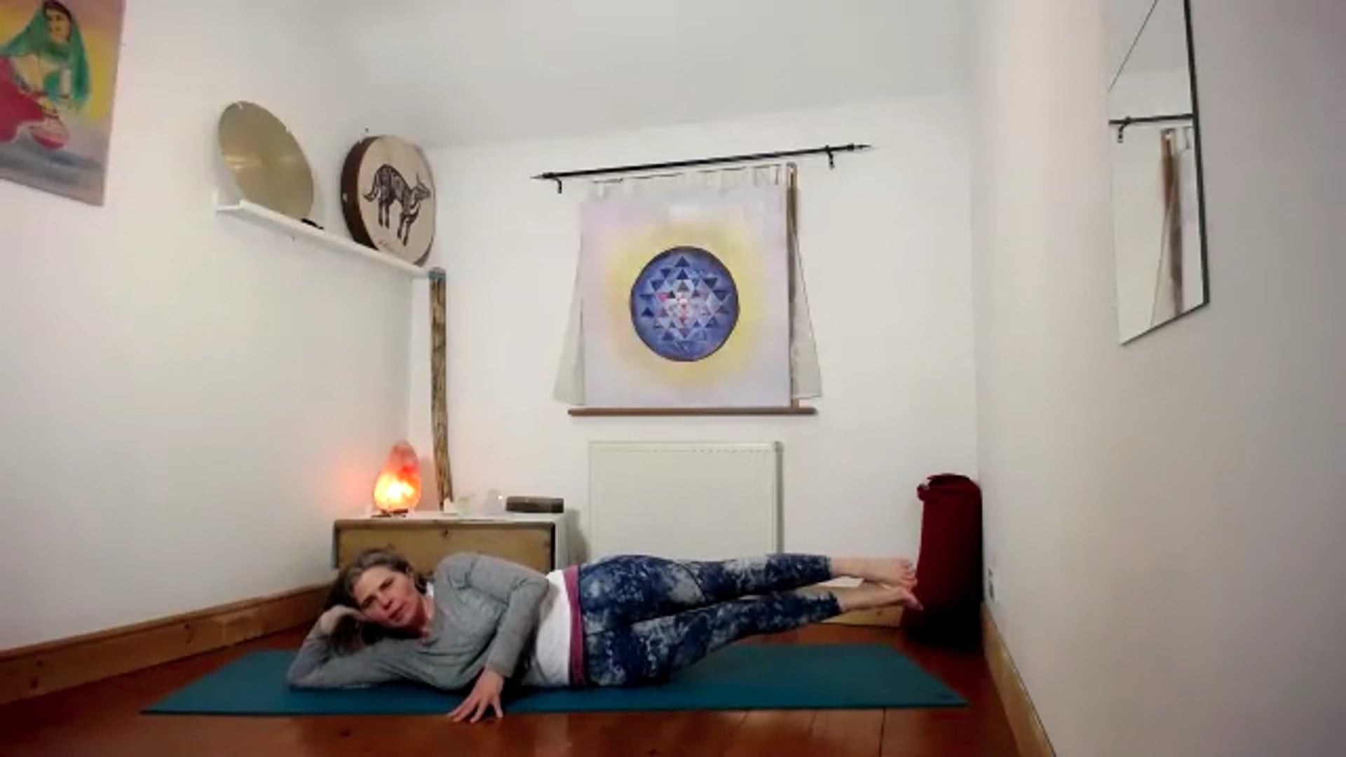 Multilevel Week 2 Calm and Centered Activate the Core with centering breath in heart and belly