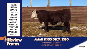 Lot #338G - AMAN D300 DELTA 338G