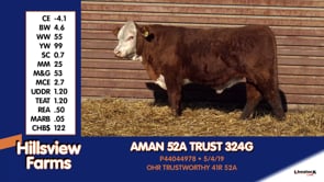 Lot #324G - AMAN 52A TRUST 324G