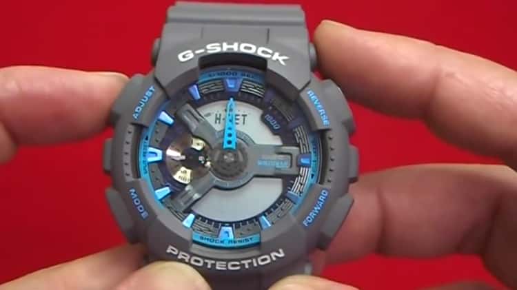 Ajustar hora casio g shock ga 110 new arrivals