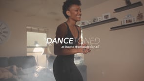 Dance Toned Video Design Motivates Viewers With An Energetic And Exciting Exercise Reel