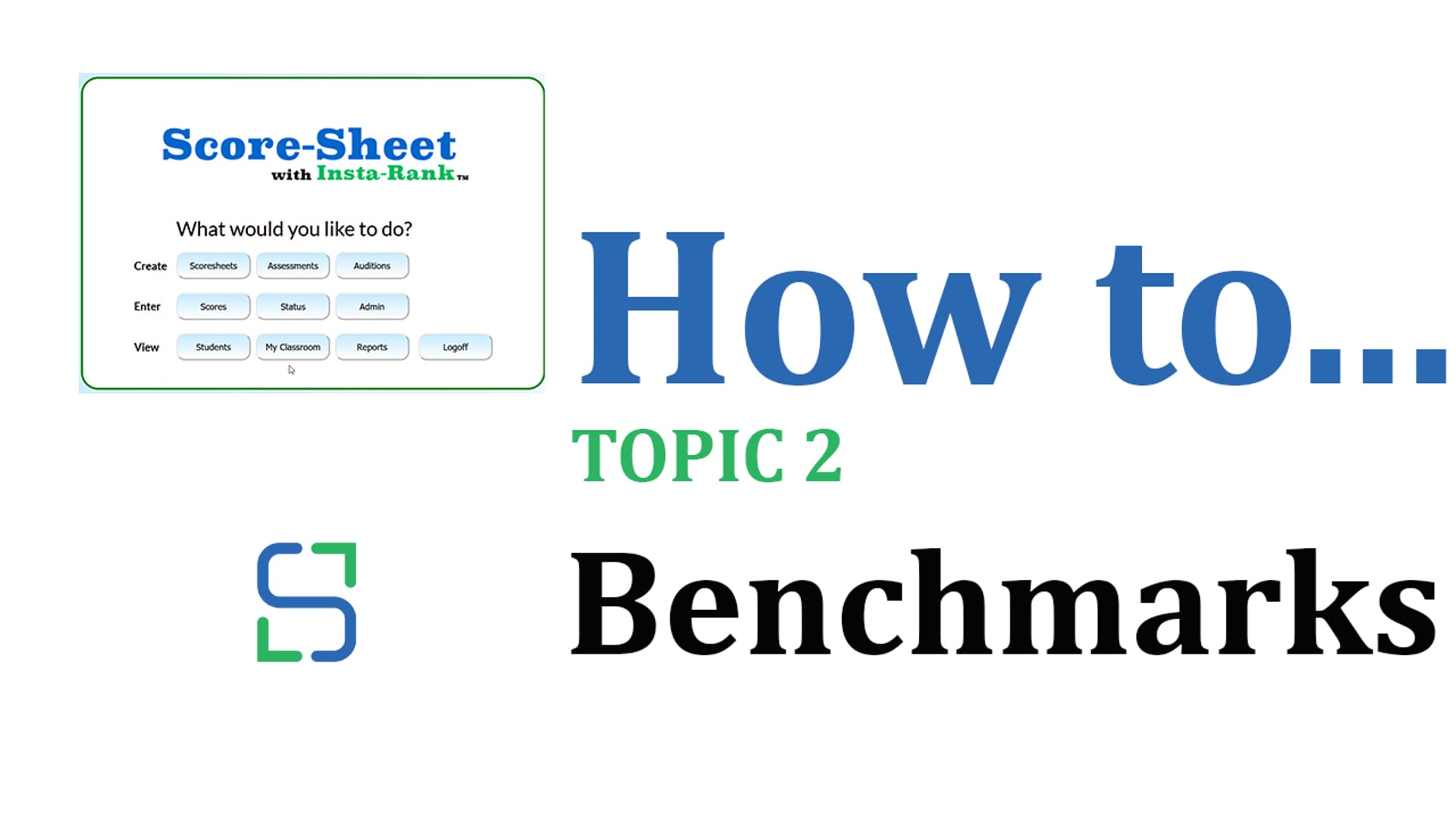 6 - BENCHMARKS