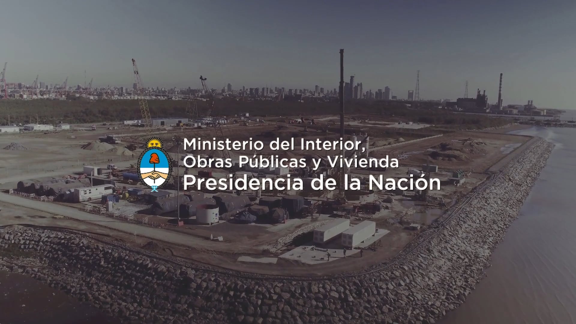 Ministerio de Interior - Obra de saneamiento