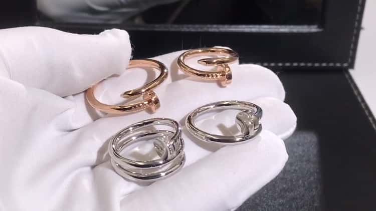 Cartier Juste Un Clou Nail Ring on Vimeo