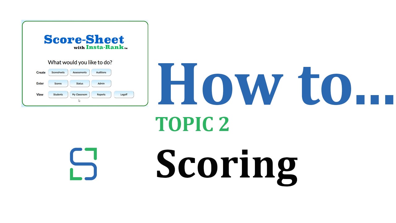 9 - SCORING