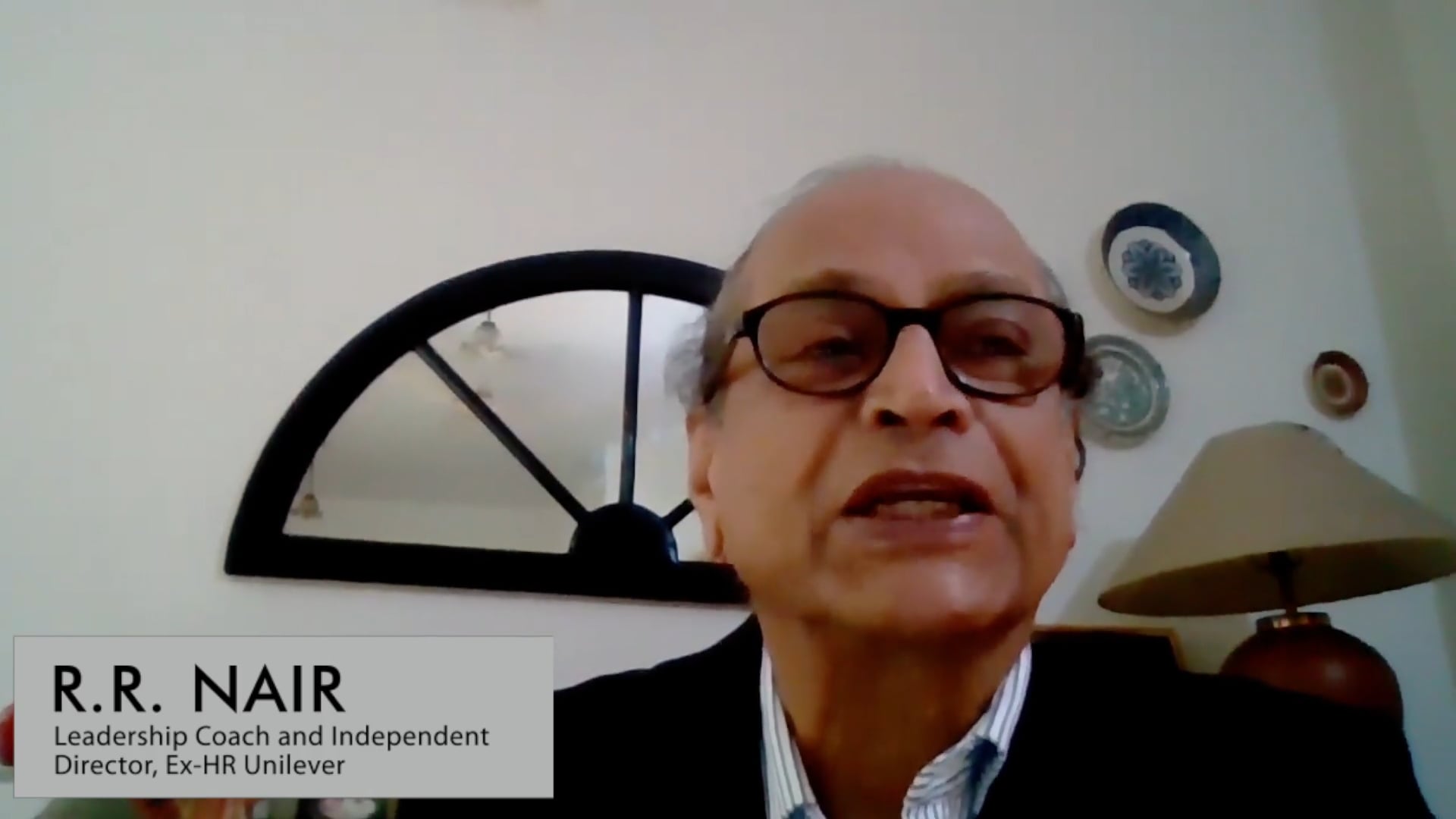 Mr. R.R. Nair on 'The Right Choice' book