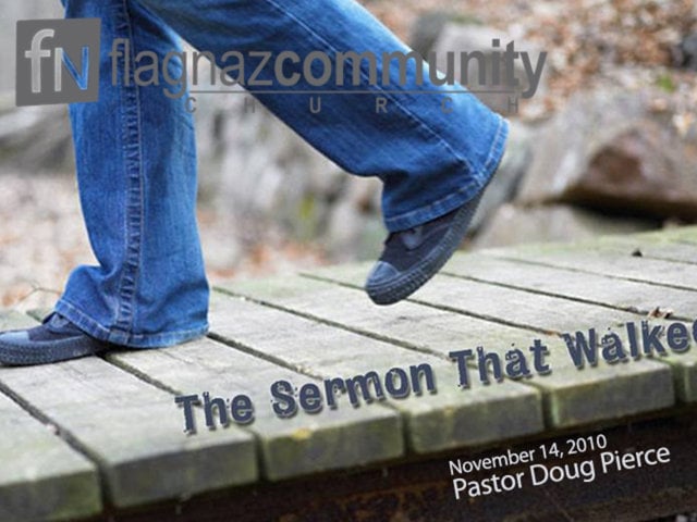 The Sermon that Walked